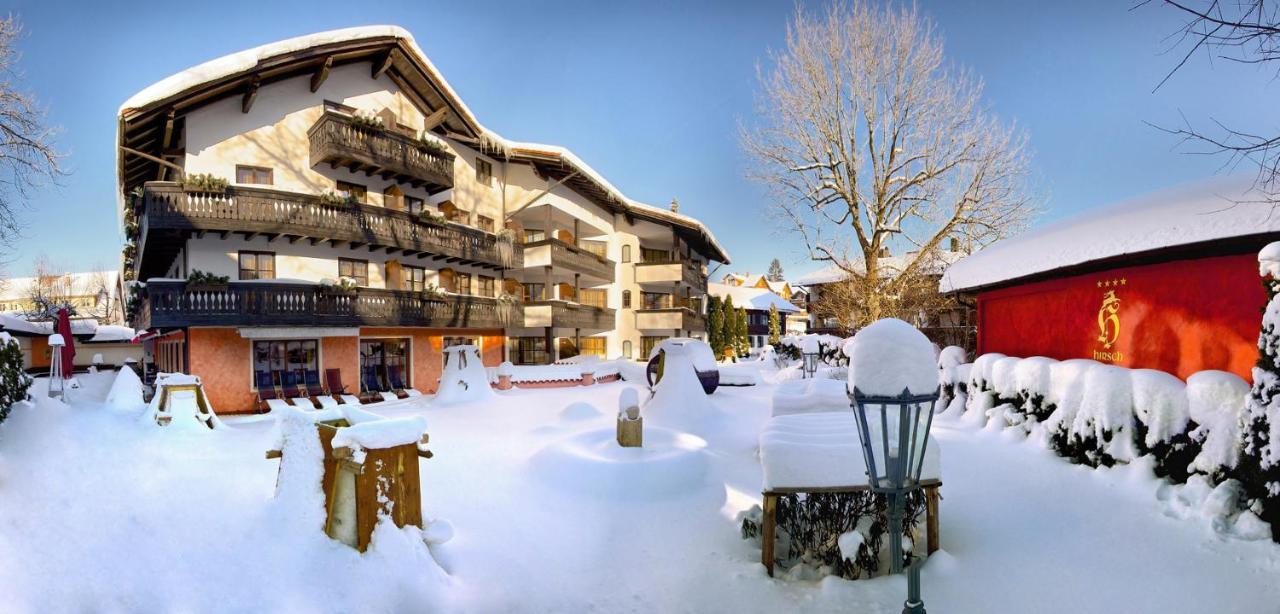 Hotel Hirsch Oberstaufen Dış mekan fotoğraf