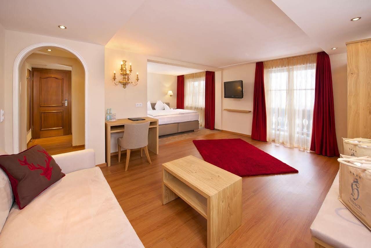 Hotel Hirsch Oberstaufen Dış mekan fotoğraf