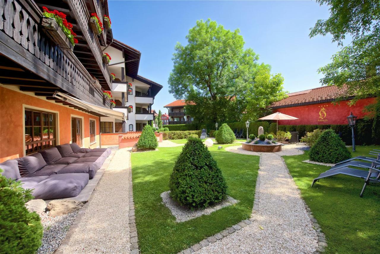 Hotel Hirsch Oberstaufen Dış mekan fotoğraf